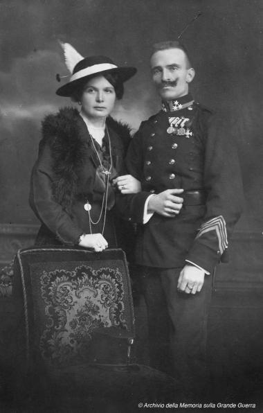 Giuseppe Devich e signora